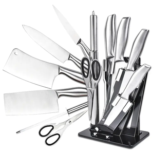 Juego de Cuchillos de Cocina Sunland New Premium de 6 Piezas, Estilo Japonés, Ultra Afilados, Totalmente de Acero Inoxidable, Sostenibles - Product Image 6