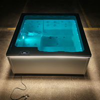 Baignoire de massage à remous en acrylique, nouveau design, très demandée, avec hydromassage, compatible OEM/ODM