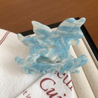 Nouveau modèle de pince à acétate de haute qualité, design coloré, grande taille, pince requin, faite à la main, décontractée