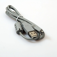 Cable DE DATOS USB chapado en oro de 8 pines, compatible con cámaras compactas Sony/Nikon/Panasonic/Olympus