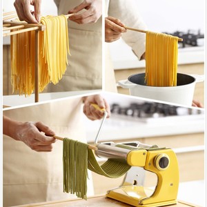 Wooden Noodle <b>Drying</b> <b>Rack</b> Bamboo Removable Stand Upright Pasta Storage <b>Rack</b> Square Shape Single Layer - Product Image 2
