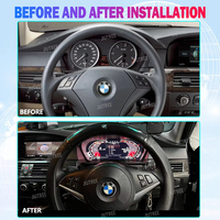 Pour BMW série 5 Instrument de groupe numérique de voiture d'origine pour BMW série 5 E60 E61 E63 E64 groupe d'instruments de tableau de bord LCD