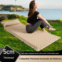Matelas auto-gonflant de haute qualité pour le camping en plein air, lit d'air portable, tapis de couchage pour le sol, imperméable et antidérapant