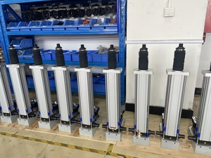 Double Acting Pneumatic Piston Cylinder <b>Linear</b> <b>Actuator</b> 24 Volt Heavy Duty Fast 500mm Motor - Product Image 3