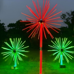 Lumières LED RGB à haute luminosité pour feux d'artifice, étanches IP65, avec cadre métallique pour extérieur, décoration de Noël et de festivals, éclairage paysager - Product Image 6