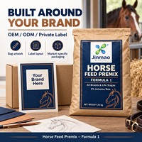 Prémélange Alimentaire pour Chevaux Jinmao Formule 1 en Poudre : Favorise la Nutrition avec des Acides Aminés, Minéraux et Oligo-éléments de Qualité Alimentaire
