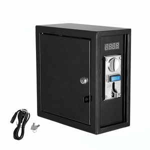 Đồng tiền hoạt động hẹn giờ hộp điều khiển, 6 loại đa Đồng Xu chấp nhận, cung cấp điện với nút nhấn - Product Image 1