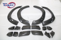 Extensions d'ailes en fibre de carbone pour Dodge Challenger SRT Hellcat 2015-2018, élargisseurs d'arche de roue