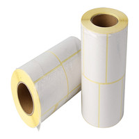 Étiquettes autocollantes thermiques directe 4x6 pouces, impression de 250 étiquettes/rouleau