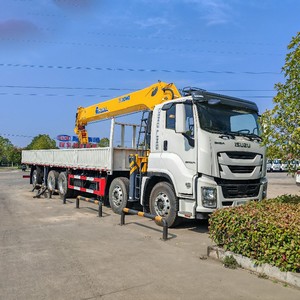 Camión con Grúa ISUZU GIGA 8x4 Diésel, Transmisión Manual, Grúa de 12 Toneladas/14 Toneladas para Construcción y Elevación - Product Image 2