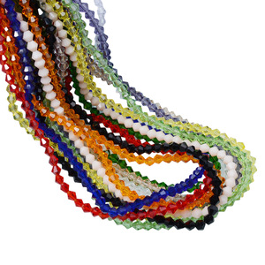 Ventes directes d'usine 1mm cristal diamant chaîne de verre décorative pour vêtements chaussures sacs-accessoire de haute qualité «perles de vêtement» - Product Image 1