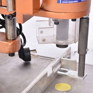 2024 Desktop Computerized Electric Card Puncher <b>Machine</b> Motor 110V/220V Compatible High Capacity Hole <b>Punching</b> Paper Industry - Product Image 5