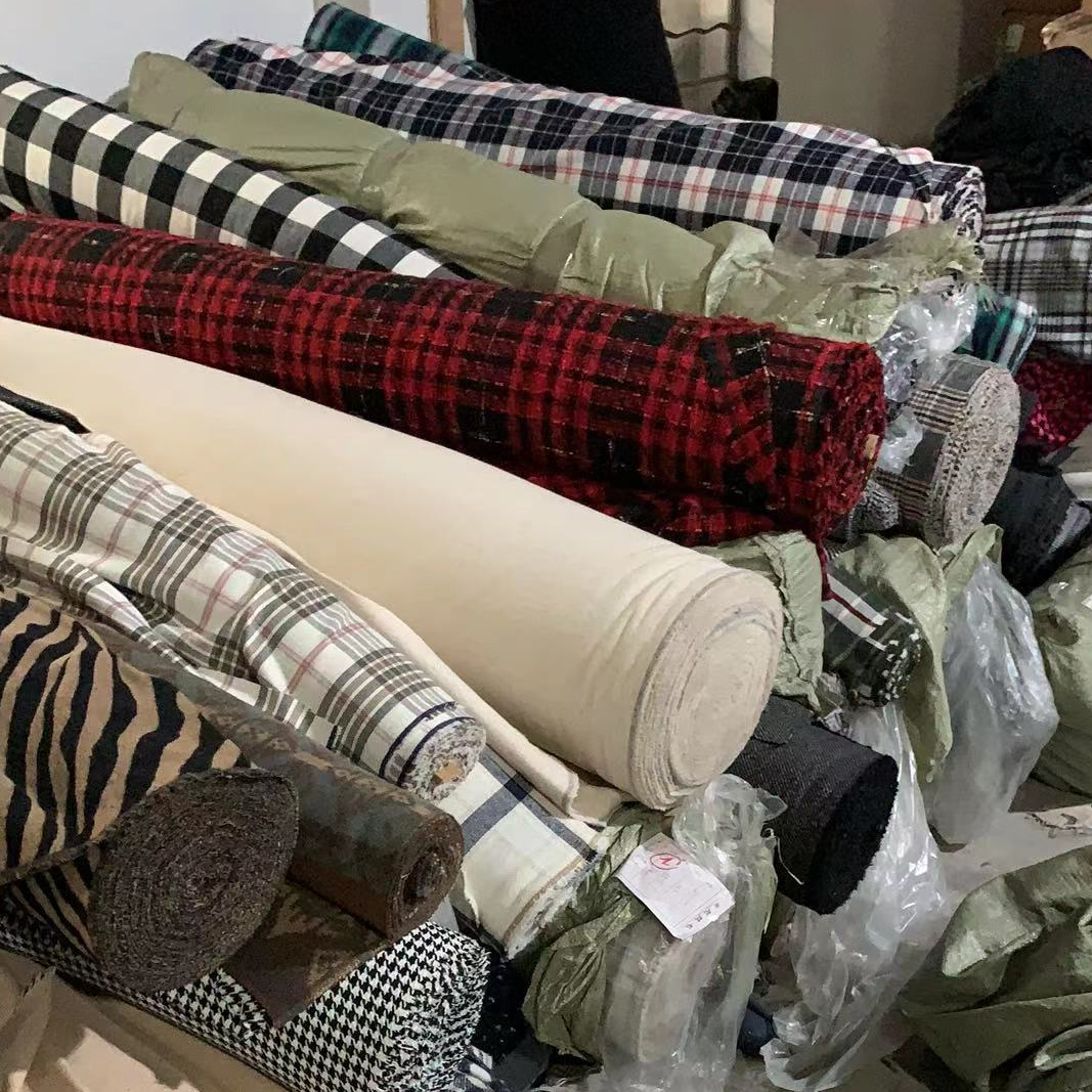 2022, высокое качество, красочный запас, Смешанная твидовая ткань, шерстяная ткань для костюма, пальто