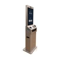 Distributeur automatique de billets de restaurant Paiement par carte bancaire Paiement en espèces Distributeur automatique de billets à écran tactile à impression thermique