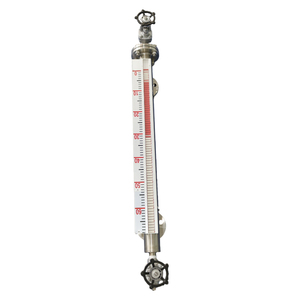 Indicatore di Livello Magnetico in Acciaio Inox con Flangia, Strumento di Misurazione del Livello - Product Image 1