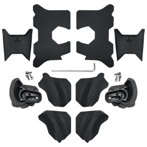 Protège-tibias Beidou NOSFET AEON pour monocycle électrique, noir et orange, en caoutchouc, accessoires AEON - Product Image 1