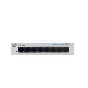 For 8-Port Gigabit Ethernet PoE <b>Switch</b> CBS110-8T-D-CN Stackable with SNMP QoS VLAN Fiber Optic 1 Year Warranty 104 Gbps - Product Image 1