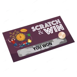 Biglietti premio fedeltà carte <span class=keywords><strong>gratta</strong></span> <span class=keywords><strong>e</strong></span> <span class=keywords><strong>vinci</strong></span> personalizzati carte gioco <span class=keywords><strong>gratta</strong></span> <span class=keywords><strong>e</strong></span> <span class=keywords><strong>vinci</strong></span> - Product Image 2