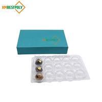 Boîte cadeau pliable en carton de luxe élégante avec fermeture magnétique pour chocolat à la truffe, emballage rigide avec couvercle magnétique