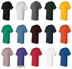 T-shirt pour homme à col rond en coton biologique 100% respirant, design vierge, pré-rétréci, poids lourd, manches courtes, style décontracté - Product Image 2