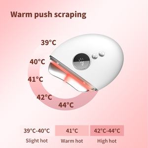 Portable Mini masseur facial 3 Mode 5 vitesses électrique Gua Sha USB appareil de beauté resserrement de la peau lifting outil anti-rides - Product Image 3