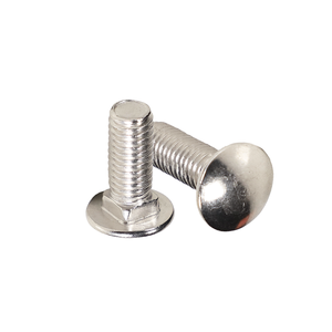 Viti a Testa Tonda in Acciaio Inox 304, Bulloni Quadrati per Mensole, Viti per Carrozziere all'Ingrosso M5/M6/M8/M10 - Product Image 4