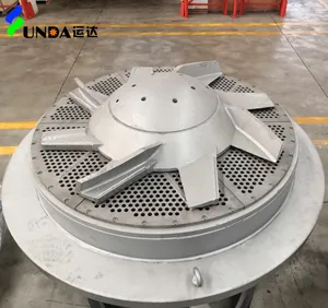 Nouveau Rotor assorti avec plaque de pulpeur hydraulique de type D de déchets de mélange OCC pièces de rechange de haute qualité pulpe à faible consistance