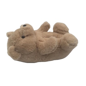 Ingrosso di alta qualità simpatico orsacchiotto animale uso quotidiano casa pantofole per adulti - Product Image 1
