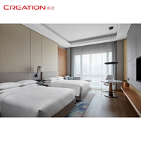 Mobilier d'hôtel clé en main pour ensembles de chambres 5 étoiles et mobilier de hall, conception personnalisée pour projets hôteliers de grande envergure