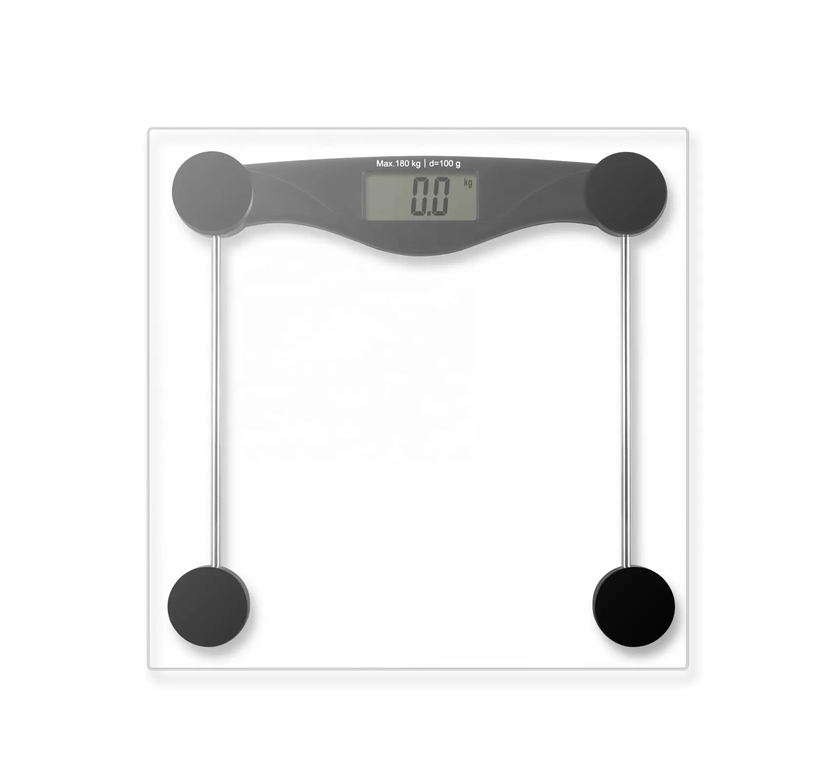 High Precision 180kg Digital Body Scale Cheap Electronic Personal Bathroom Scale with LCD Display OEM Customizable