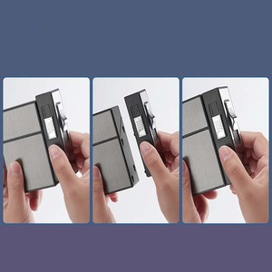 <span class=keywords><strong>2025</strong></span> người đàn ông đa chức năng 3-in-1 nhựa thuốc lá trường hợp xăng tùy chỉnh logo điện dual-sử dụng Windproof Tungsten nhẹ hơn - Product Image 3