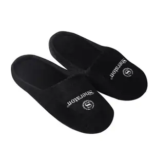 UG Customized luxury Hotel Chain Supplies Wholesale Disposable Airbnb Slippers disposable guest slippers