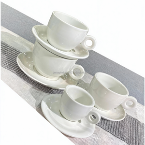 <span class=keywords><strong>Tasse</strong></span> à expresso <span class=keywords><strong>Illy</strong></span>, fournitures pour cafés, <span class=keywords><strong>tasse</strong></span> à thé et soucoupe en céramique moderne personnalisée, <span class=keywords><strong>tasse</strong></span> à expresso latte personnalisée - Product Image 4