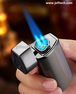 Encendedor Eléctrico Recargable Rojo, Diseño Moderno de Metal, para Cigarros, Uso en Viajes - Product Image 2