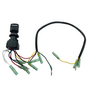 Para <span class=keywords><strong>Yamaha</strong></span> Motor fueraborda remoto 703 caja de Control del acelerador 703-82563-00 interruptor de encendido bombas de dirección asistida para uso marino - Product Image 3