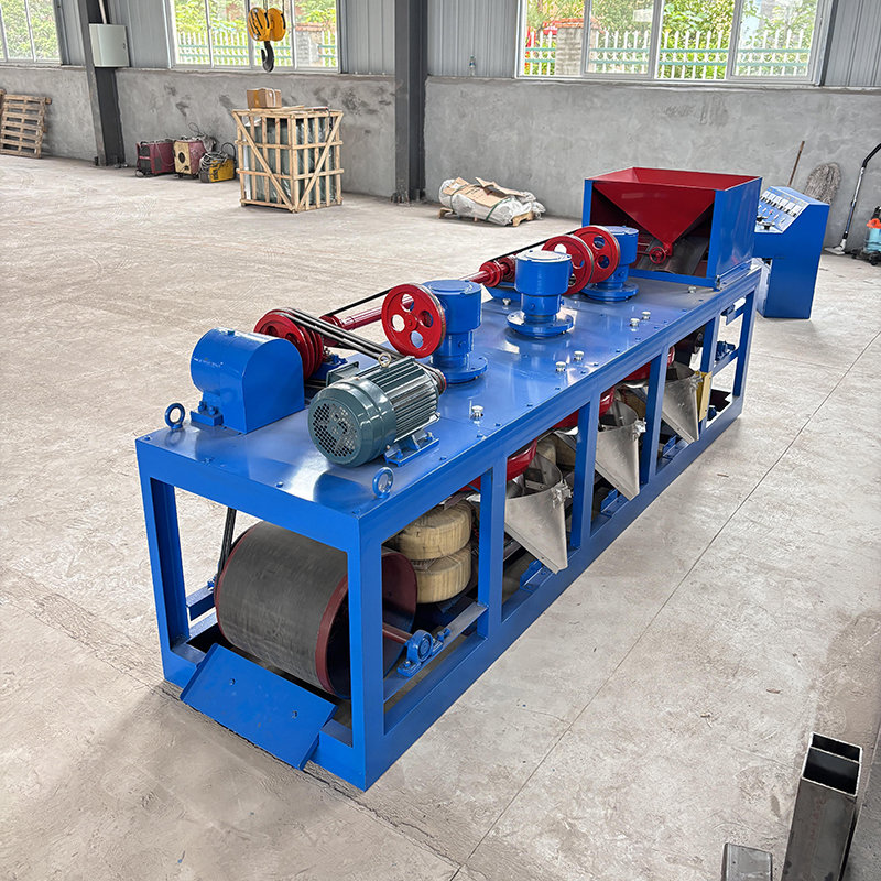 Dry Rare Earth Three Disc Belt Magnetic Separator for Weak Magnetic Minerals Brown Iron Ore