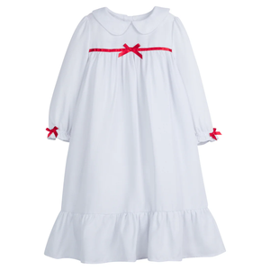 Boutique Ensemble <span class=keywords><strong>de</strong></span> pyjamas pour enfants assortis à un frère ou une sœur vichy bleu col claudine personnalisé avec nœud 100% robes <span class=keywords><strong>de</strong></span> <span class=keywords><strong>nuit</strong></span> pour petites filles en polyester - Product Image 5