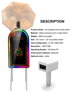 Gian Hàng ảnh gương 50 inch với màn hình cảm ứng và máy ảnh độ phân giải cao - Product Image 4