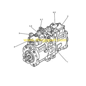 E336 340 345Gc Excavator Parts