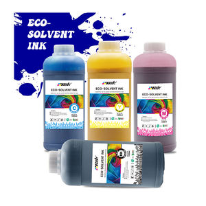 高品質1000 ML大型屋外広告デジタル印刷インクエコ溶剤オイルベースI3200 Xp600 DX4 DX5用 - Product Image 1