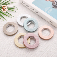 Fabricant d'accessoires pour rideaux modernes Anneaux en plastique PP Anneau à œillet pour rideaux