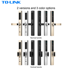 <span class=keywords><strong>Serrure</strong></span> de <span class=keywords><strong>porte</strong></span> intelligente <span class=keywords><strong>coulissante</strong></span> en aluminium Tolink avec carte-clé, mot de passe, Tuya Wifi, application TTlock Bluetooth, empreinte digitale, étanche - Product Image 5