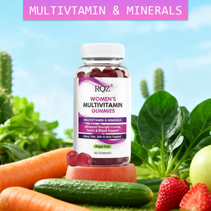 Gummies <span class=keywords><strong>multivitamin</strong></span>ées pour femmes OEM, complément alimentaire quotidien avec vitamine C, D3, complexe B pour le soutien immunitaire et énergétique, saveur fruitée - Product Image 3