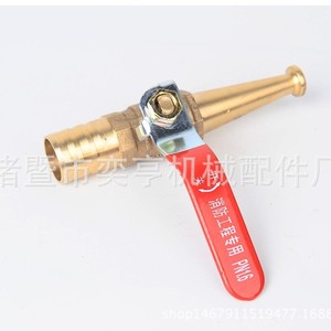 Pistola de Agua de Cobre Ephon, Válvula Recta de Cobre, Boquilla para Manguera de Riego de Jardín, 30 Pa, Limpieza Manual - Product Image 5