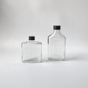 <strong>Tiny</strong> 30ml 50ml 100ml Glass Liquor <strong>Bottles</strong> with Cork Top and Screw Cap for Shot <strong>Alcohol</strong> Gin Gift Packaging - Product Image 6