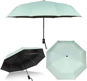 Parapluie de voyage compact pliable, parapluie de soleil léger à ouverture et fermeture automatiques pour femmes, parasol - Product Image 2