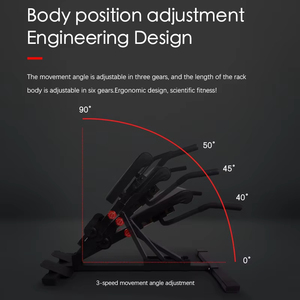 Venta caliente silla romana de fitness ajustable BANCO DE mancuernas plegable barato con características de inclinación y <span class=keywords><strong>abdominales</strong></span> bancos y bastidores de calidad - Product Image 4