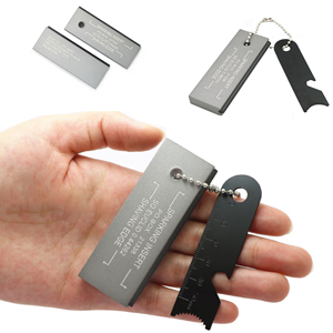 Kit de démarrage de feu au magnésium avec porte-clés, outil de survie d'urgence pour le camping, allume-feu étanche en ferrocerium - Product Image 1