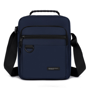New Style Fashion Oxford Men's Simple Design Polyester Sling Zipper Closure <b>Crossbody</b> <b>Bag</b> <b>Waterproof</b> Durable High Quality - Product Image 4