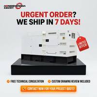Generador Diésel Silencioso Cummins de 50KW, 62.5KVA, Monofásico/Trifásico, 50/60HZ, con Certificación CE e ISO, para Emergencias y Respaldo de Energía